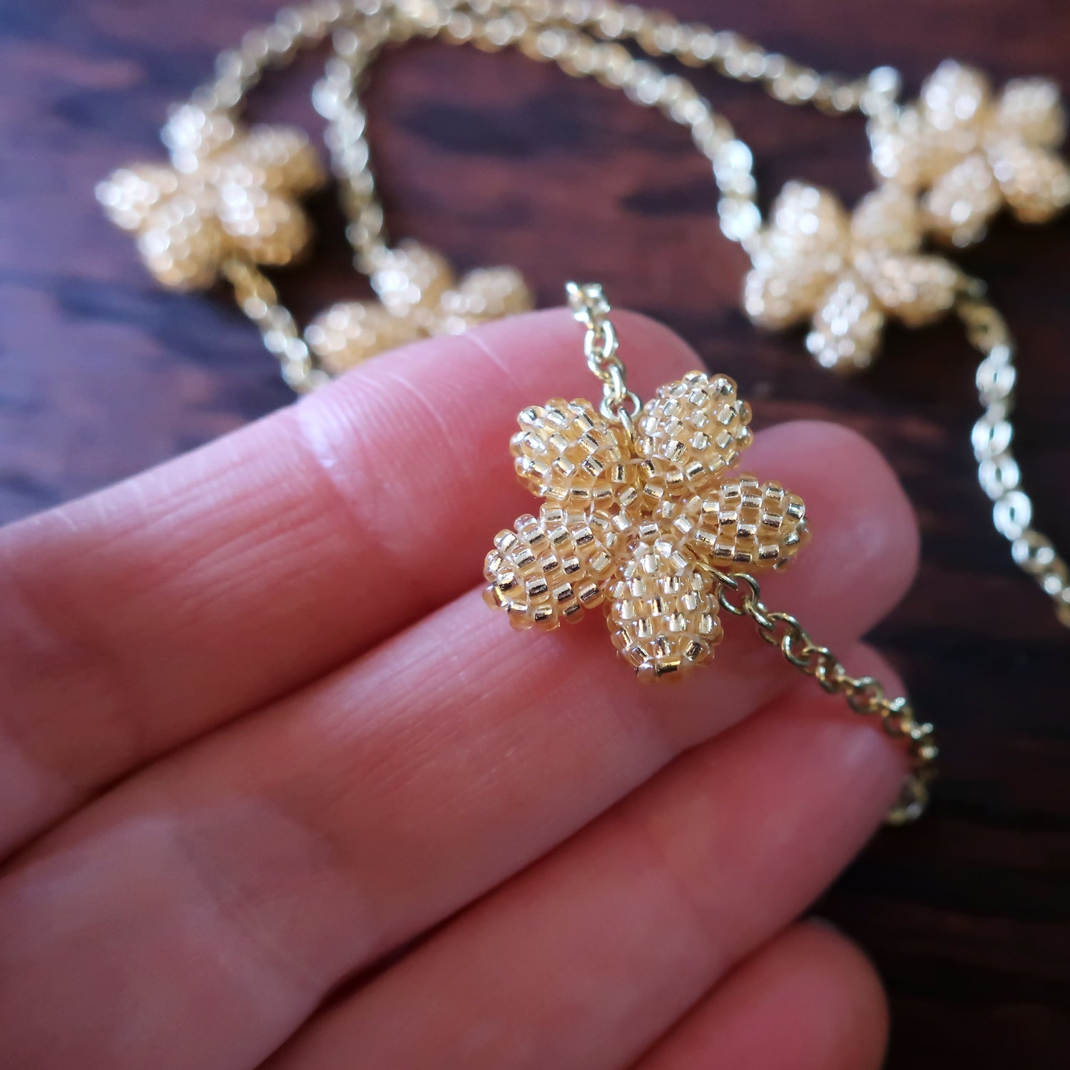 Large Filigree Hawaiian Heart Pendant w/Flowers