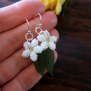 Heart in Hawaii Plumeria Flowers and Tropical Leaves - Pearly White and Yellow